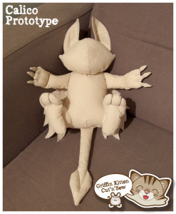 Prototype made of cotton calico